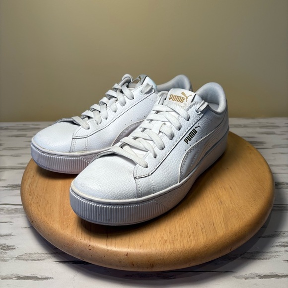 Platform PUMA Lily Platform Sneakers Size 8.5 - Picture 1 of 10